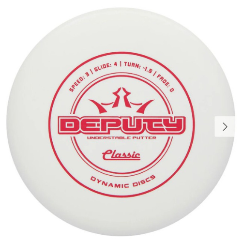 Dynamic Discs Deputy - Classic Blend Line - White