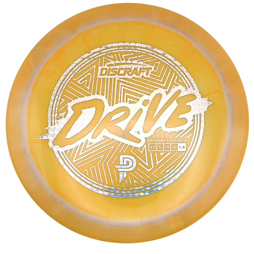 Discraft Drive - Page Pierce Signature Series - ESP Line - Swirly Dark Yellow