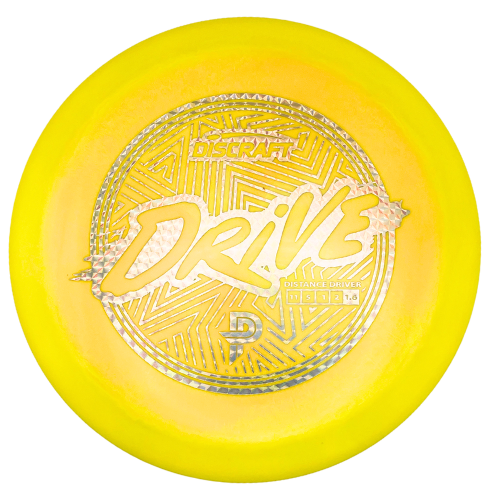 Discraft Drive - Page Pierce Signature Series - ESP Line - Swirly Yellow