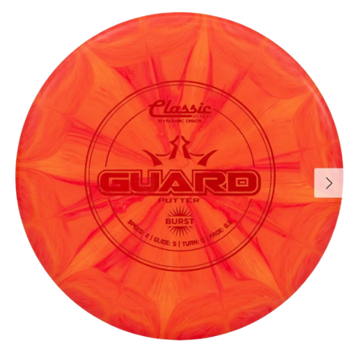 Dynamic Discs Guard - Classic Blend Line Burst - Yellow/Red