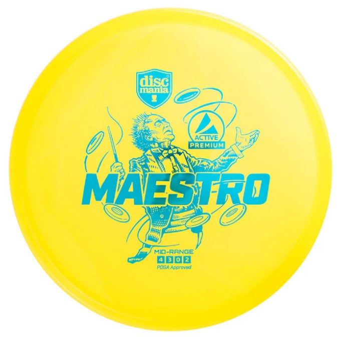 Discmania Maestro - Active Premium Line - Yellow