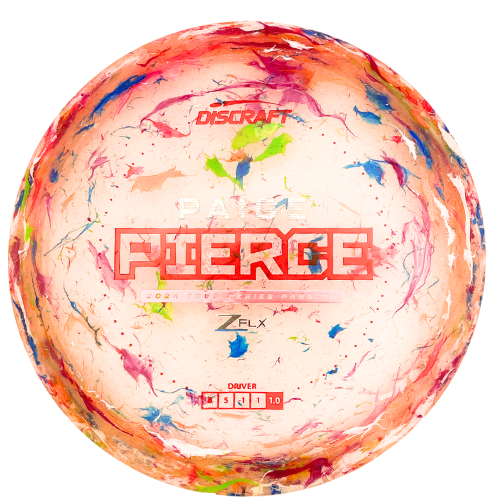 Discraft Passion - 2024 Tour Series Pierce - Z Jawbreaker FLX - Purple Swirl