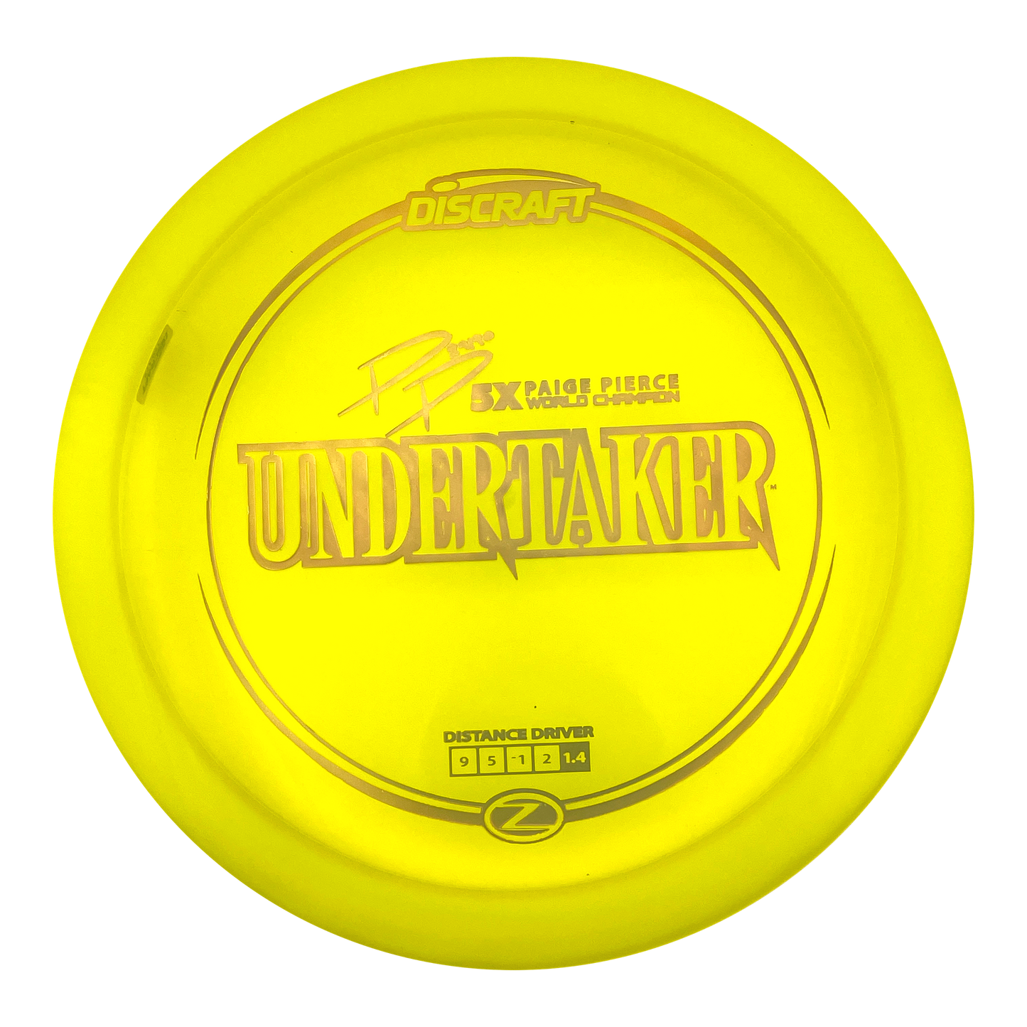 Discraft Undertaker - Z Line - Yellow