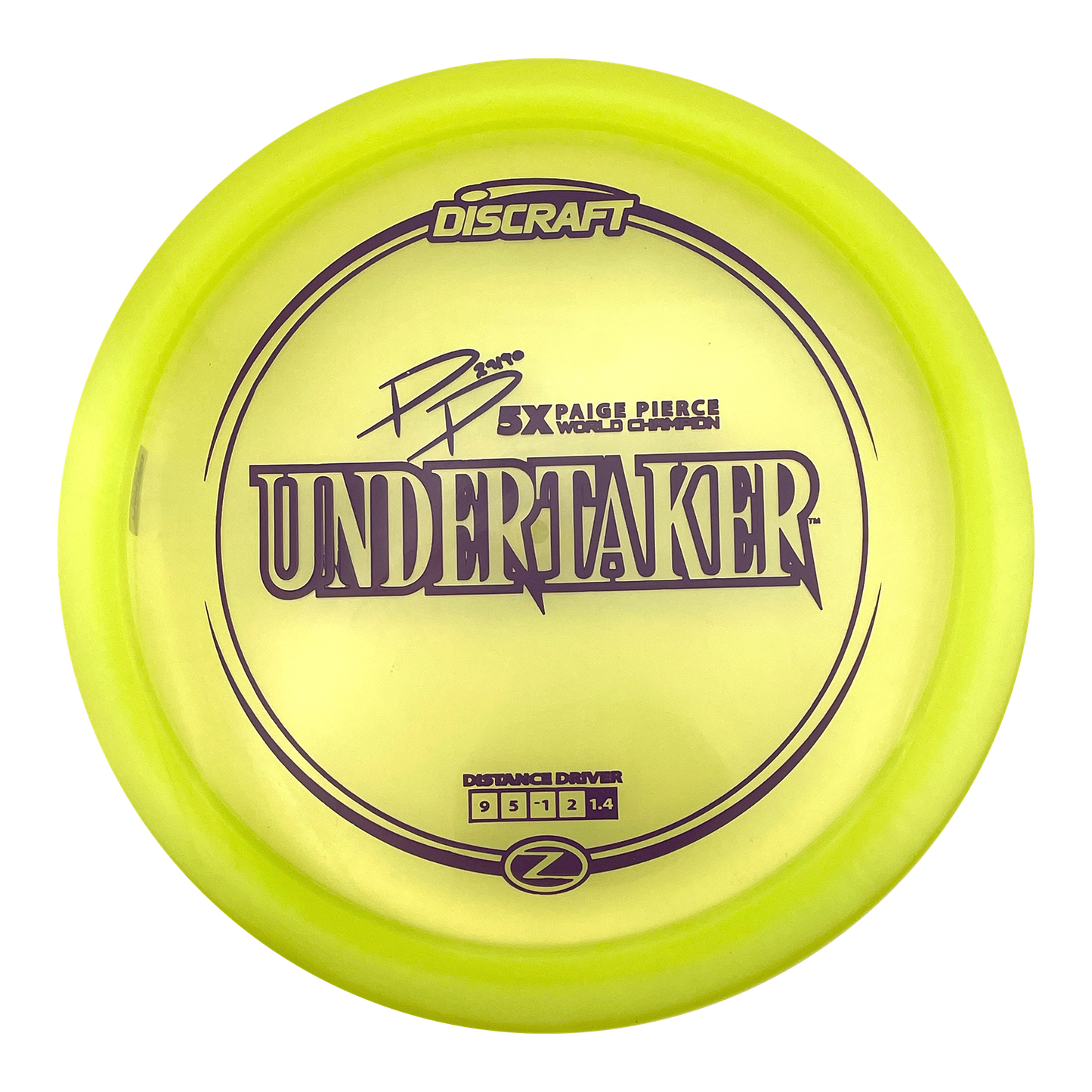 Discraft Undertaker - Z Line - Yellow