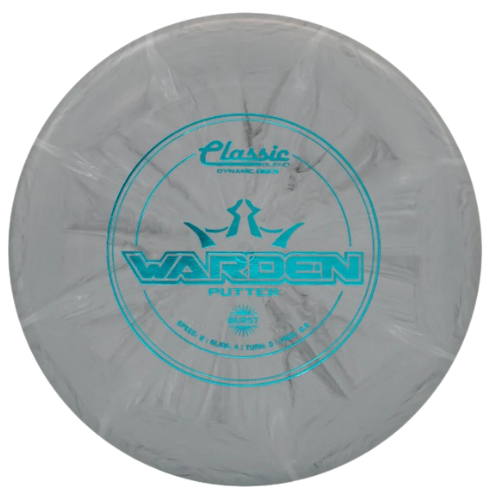 Dynamic Discs Warden - Classic Blend Line Burst - Gray/White