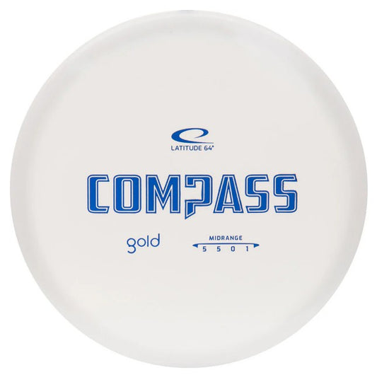 Latitude 64 Compass - Gold Line