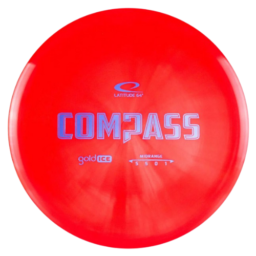 Latitude 64 Compass - Gold Ice Line