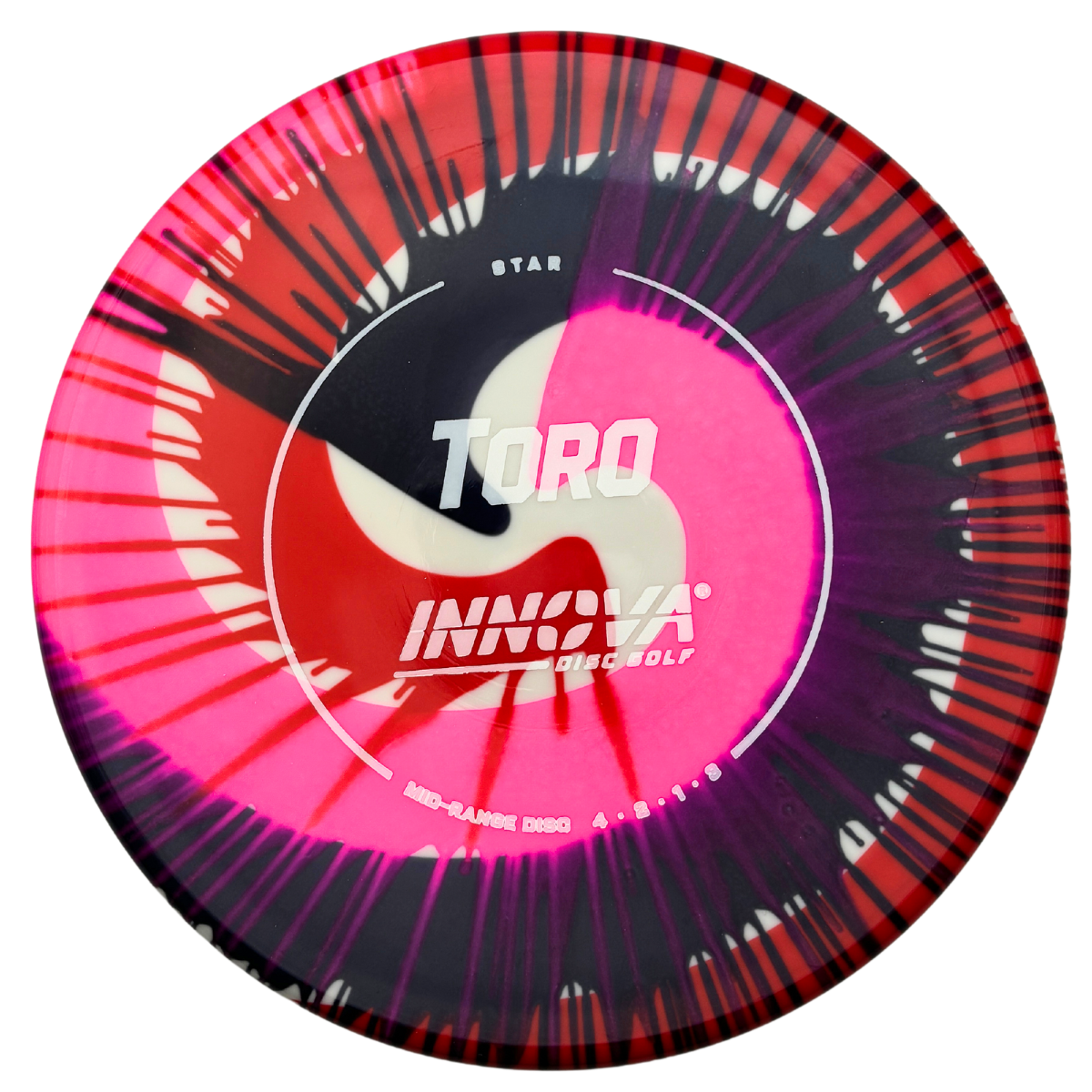 Innova Toro - Star I-Dye Line - Pink/Purple/Red