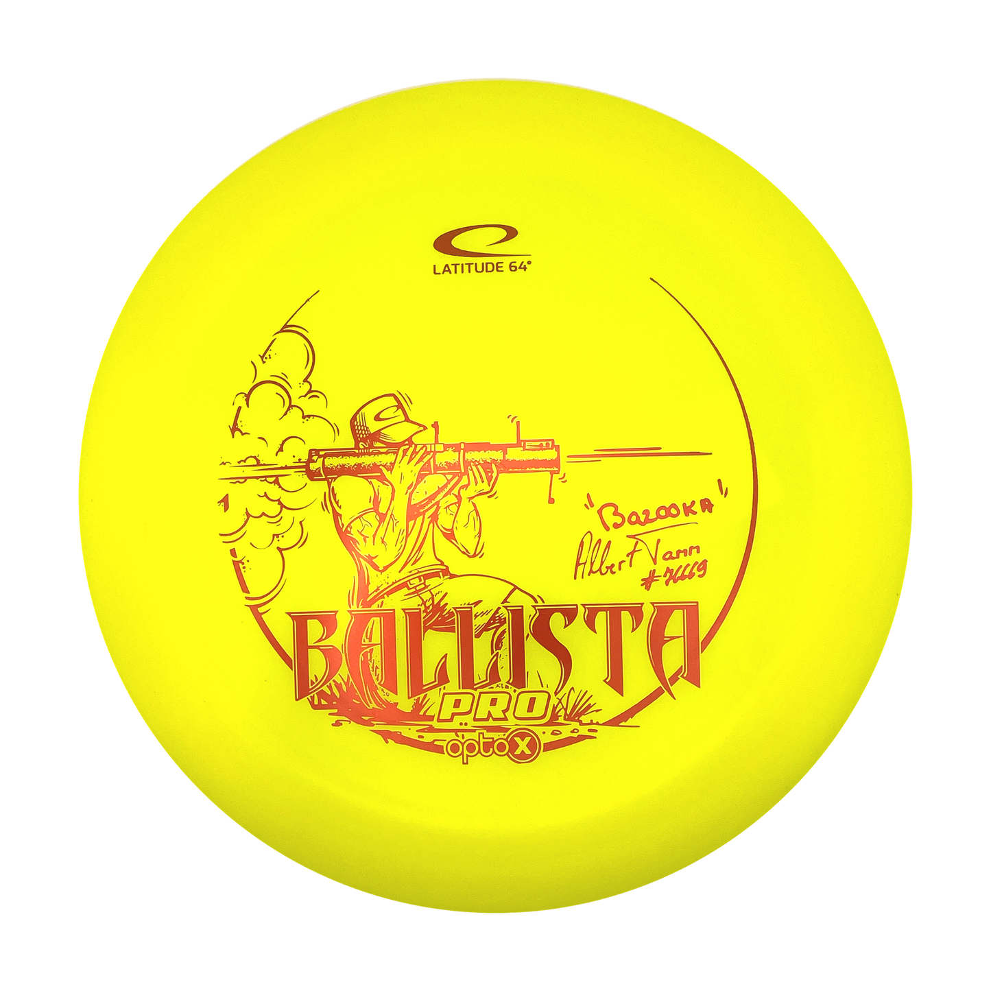 Latitude 64 Ballista Pro - Albert Taam 2022 Team Series - Opto-X - Yellow