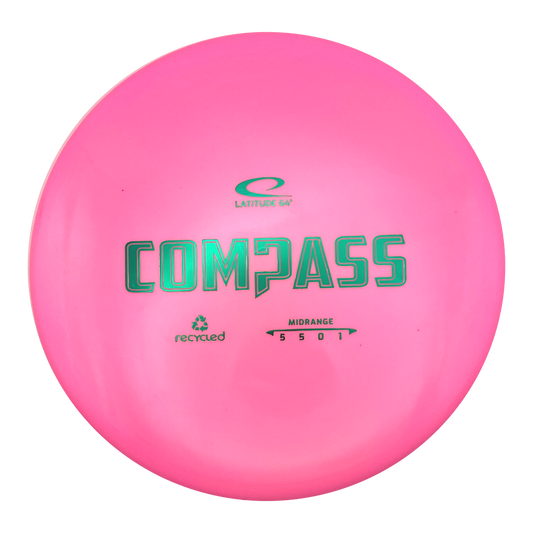 Latitude 64 Compass - Recycled Line - Pink