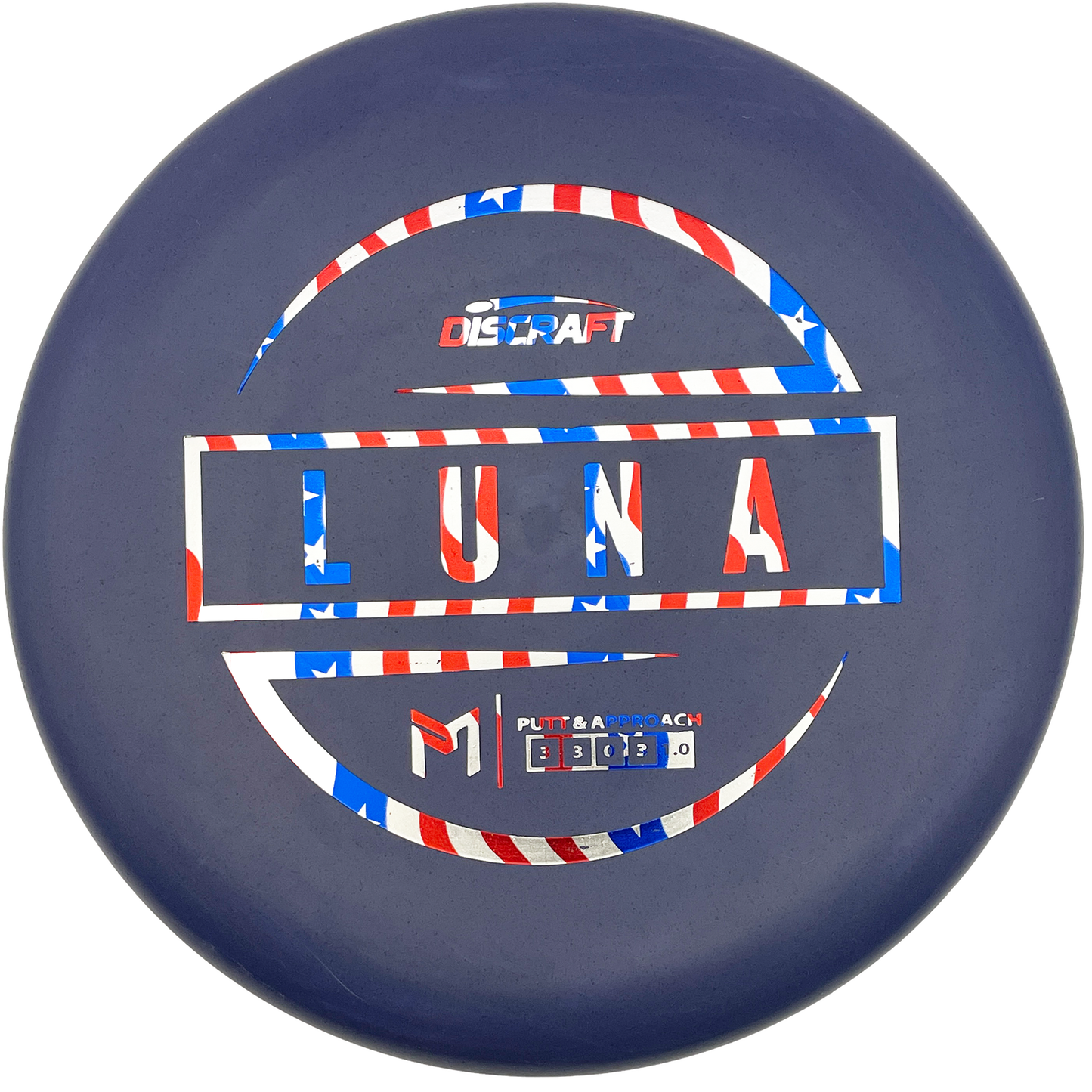 Discraft Luna - Paul McBeth Signature Series - Jawbreaker-Rubber Line - Dark Blue