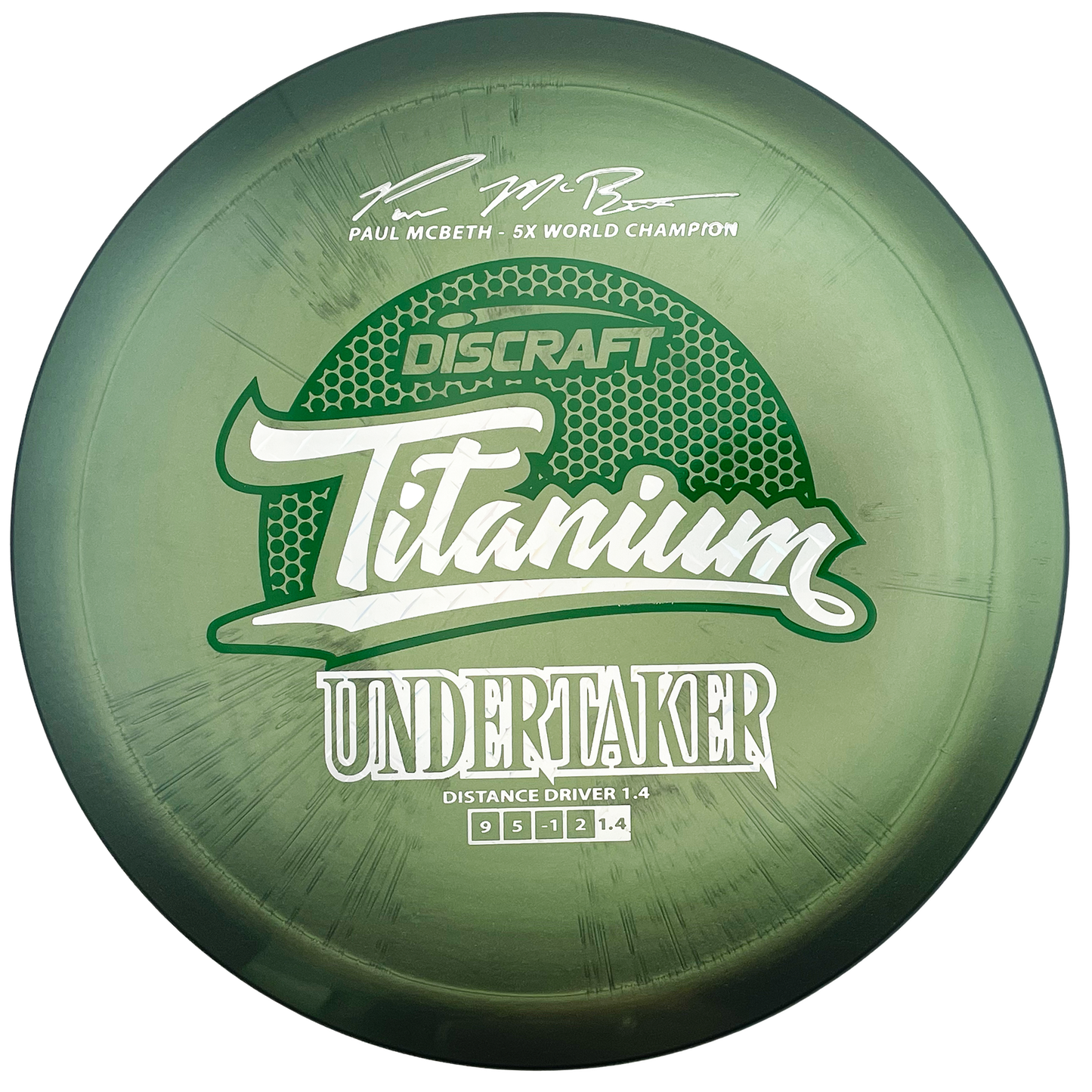 Discraft Undertaker - Titanium Line - Green