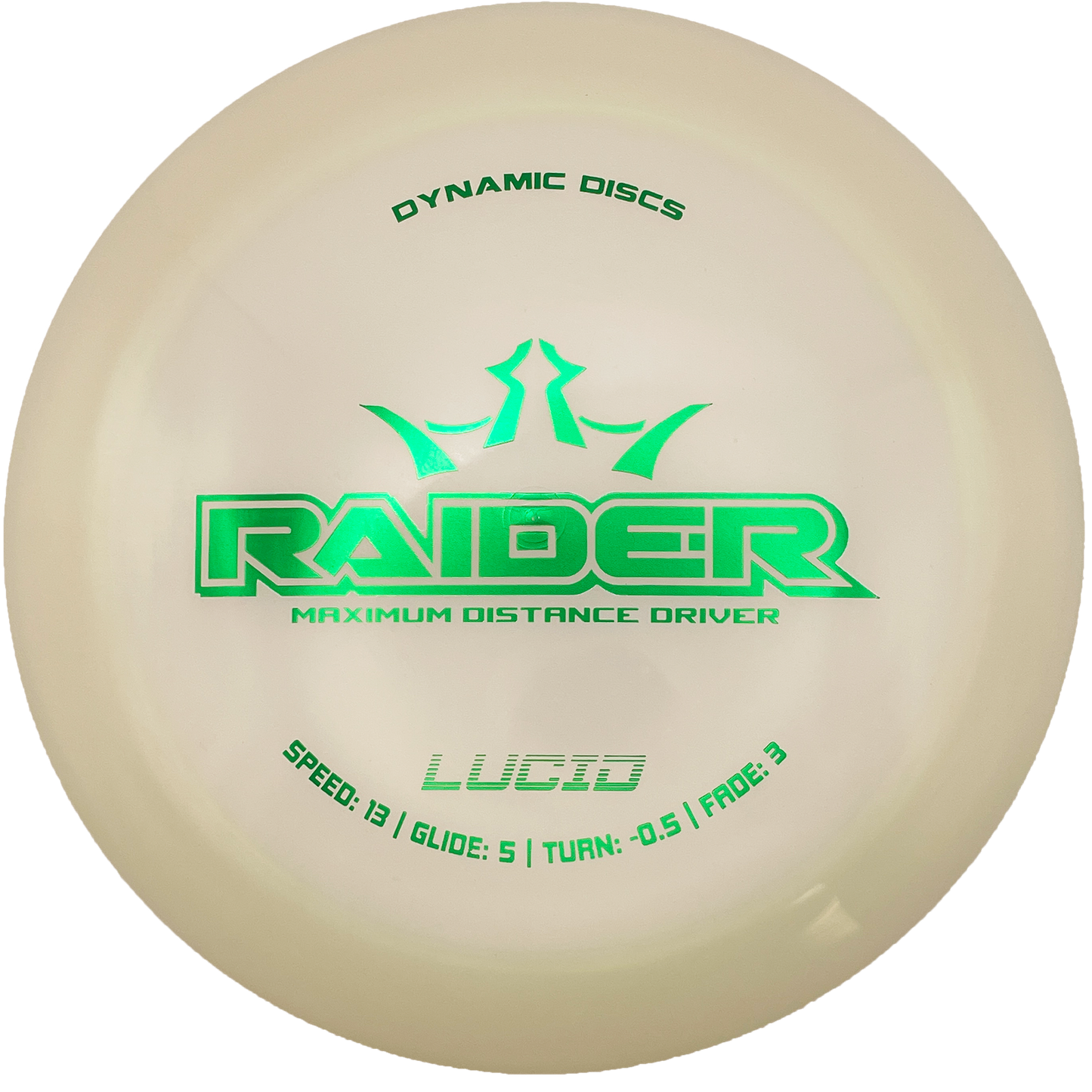 Dynamic Discs Raider - Lucid Line - White