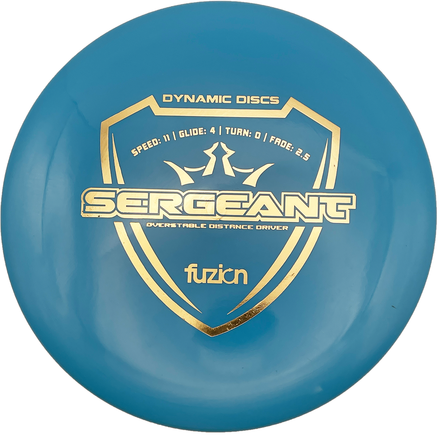 Dynamic Discs Sergeant - Fuzion Line - Blue