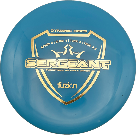 Dynamic Discs Sergeant - Fuzion Line - Blue