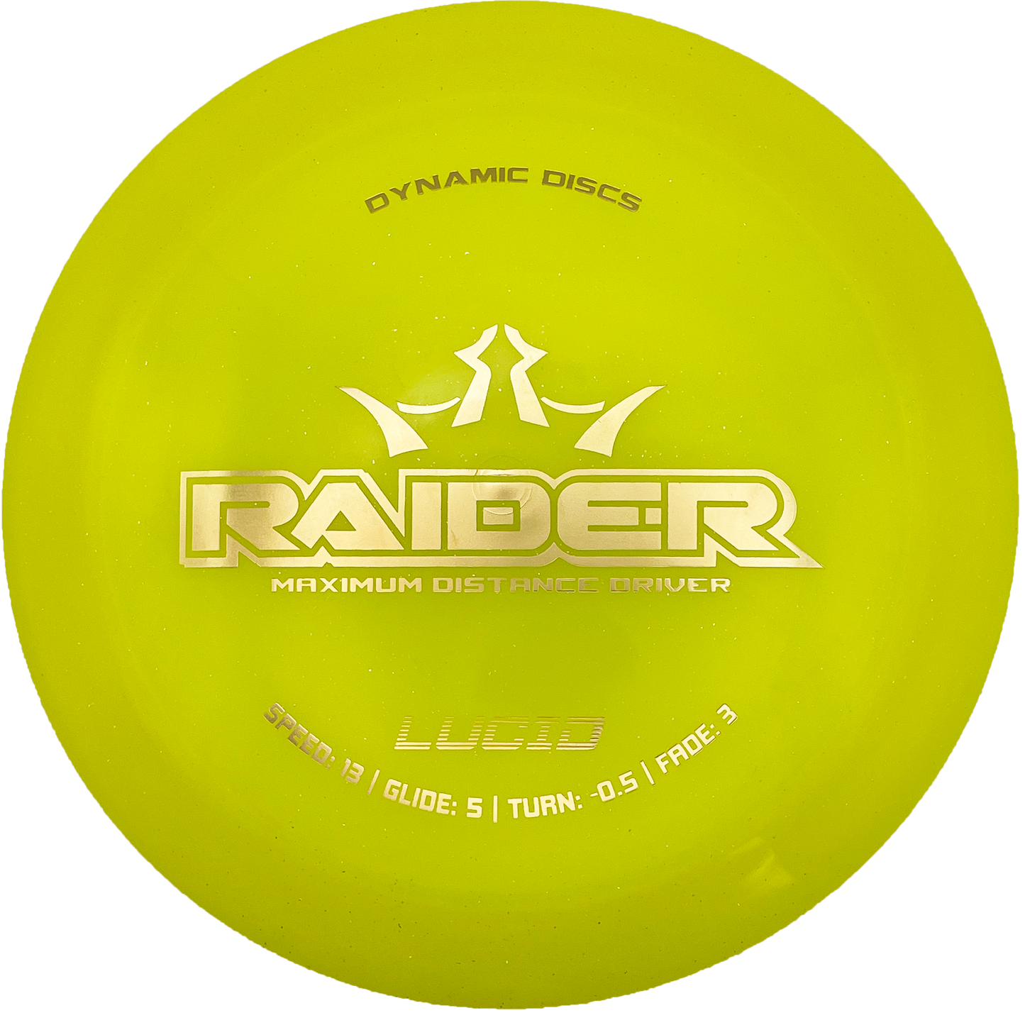 Dynamic Discs Raider - Lucid Line - Yellow