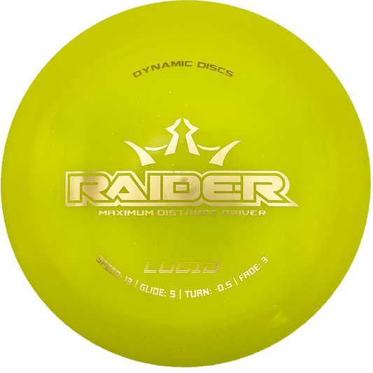 Dynamic Discs Raider - Lucid Line - Yellow