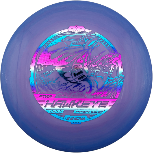 Innova Hawkeye - Star Line - Swirly Purple