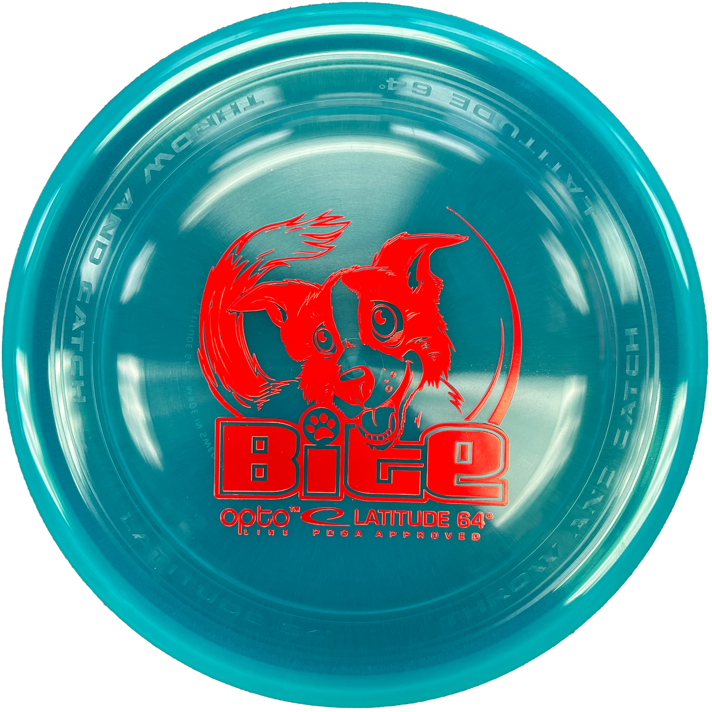 Latitude 64 Bite - Dog Disc - Blue