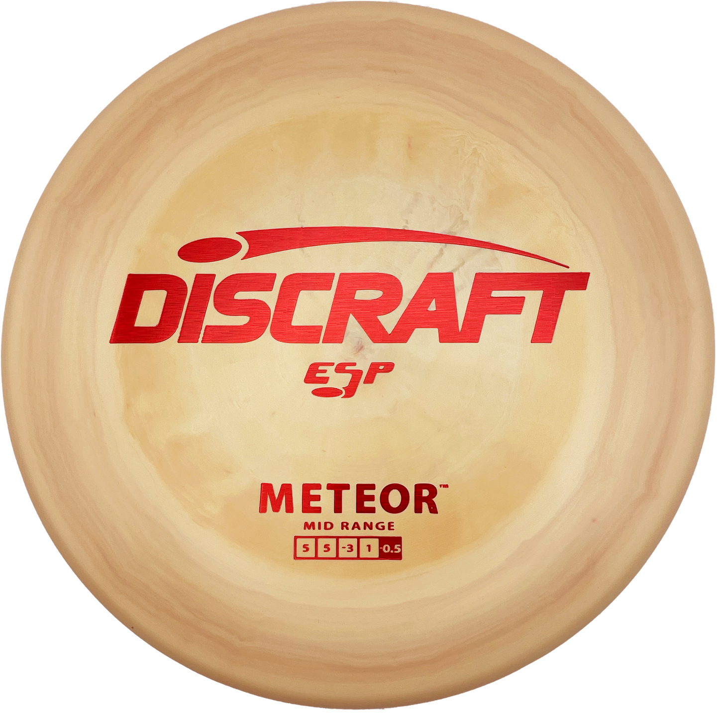 Discraft Meteor - ESP Line - Swirly Light Orange