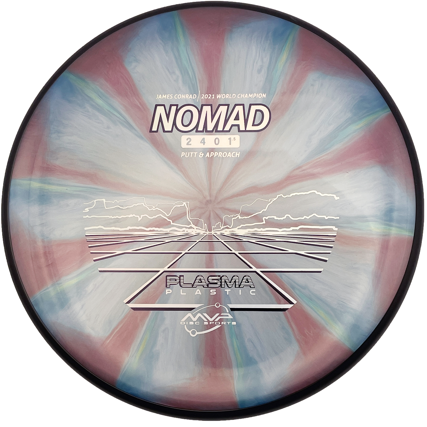 MVP Nomad - Plasma - Swirly Blue