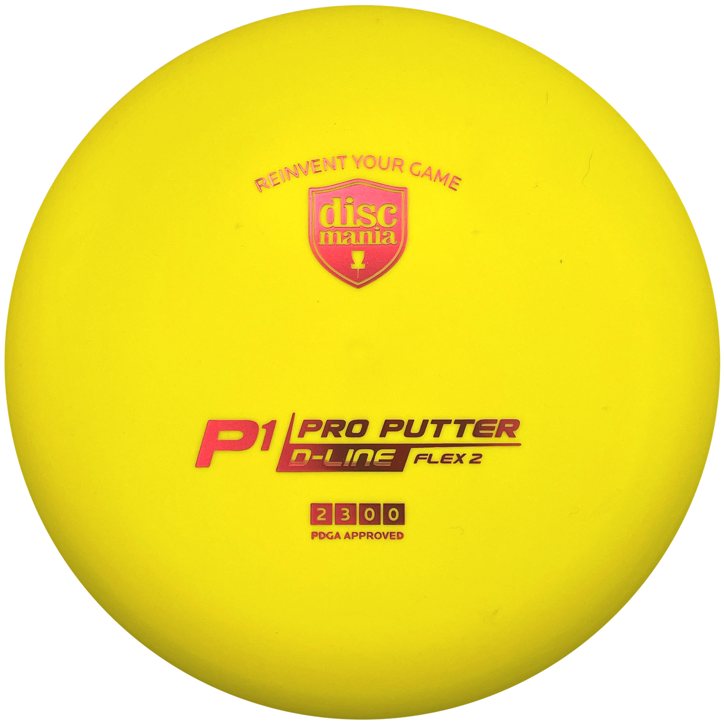 Discmania P1 Flex 2 - D-Line - Yellow