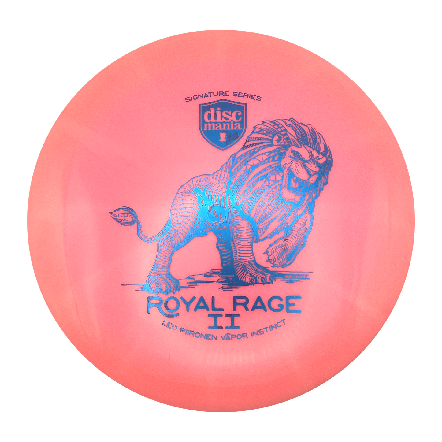 Discmania Royal Rage 2 - Leo Piironen Signature Series - Vapor Line - Instinct - Pink Burst