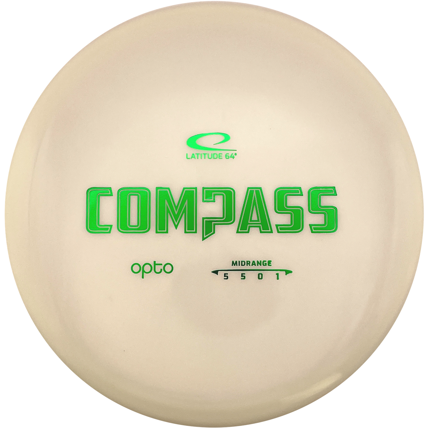 Latitude 64 Compass - Opto Line - White