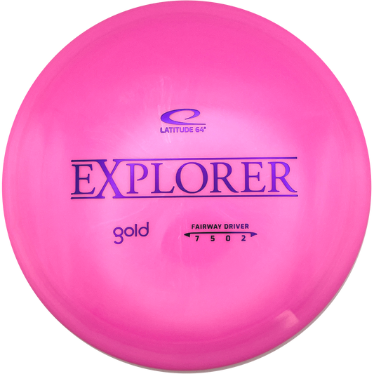 Latitude 64 Explorer - Gold Line - Pink