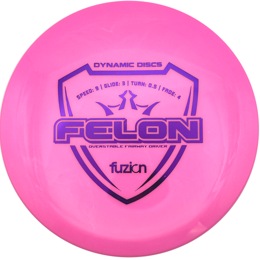 Dynamic Discs Felon - Fuzion Line - Pink