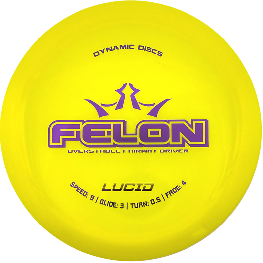 Dynamic Discs Felon - Lucid Line - Yellow