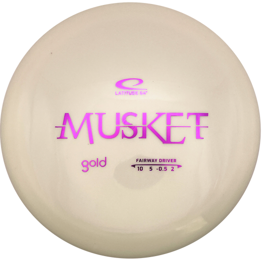 Latitude 64 Musket - Gold Line - White