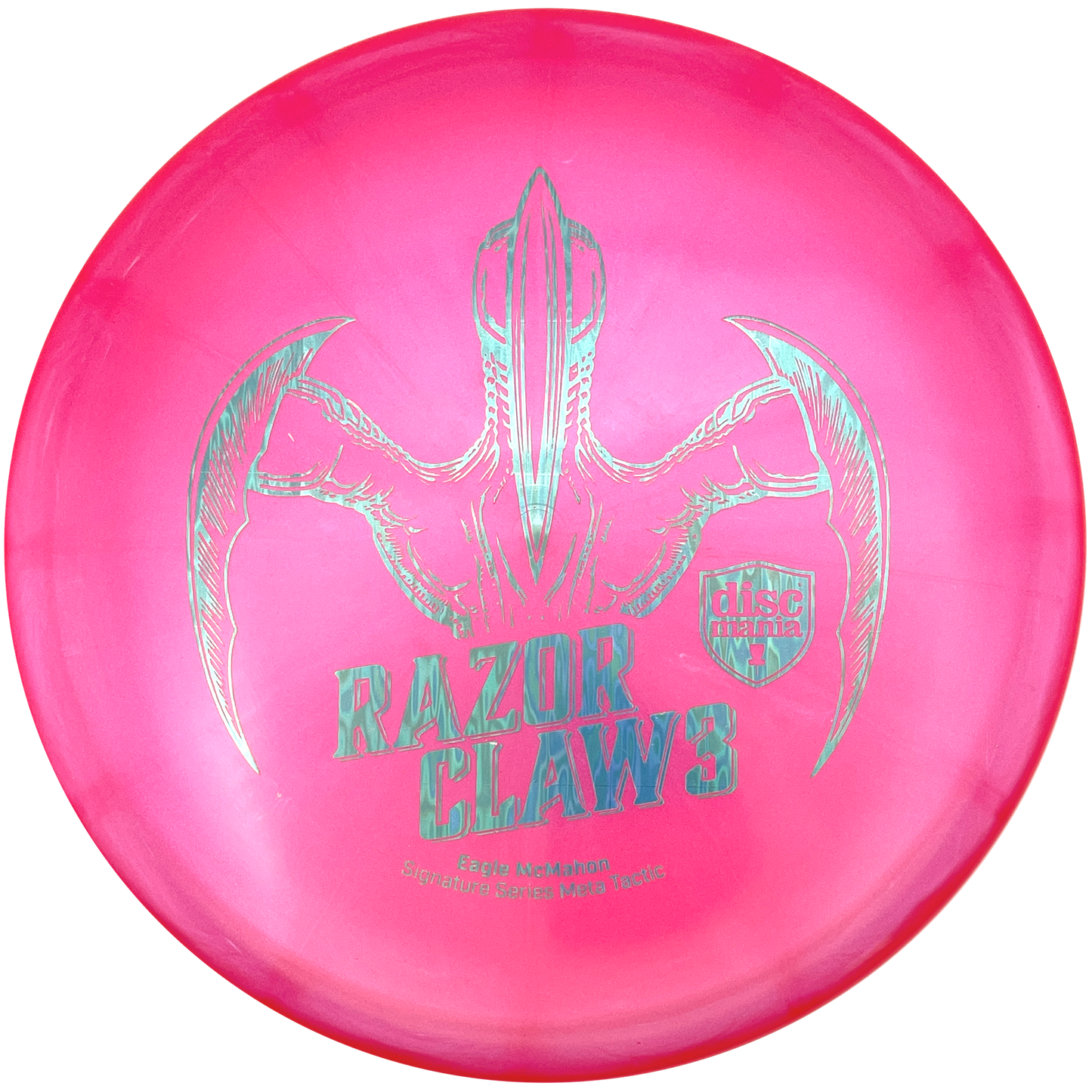 Discmania Razor Claw 3 - Eagle McMahon Signature Series - Meta - Tactic - Pink