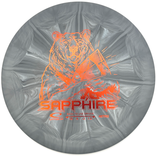 Latitude 64 Sapphire - Retro Burst Line - Black