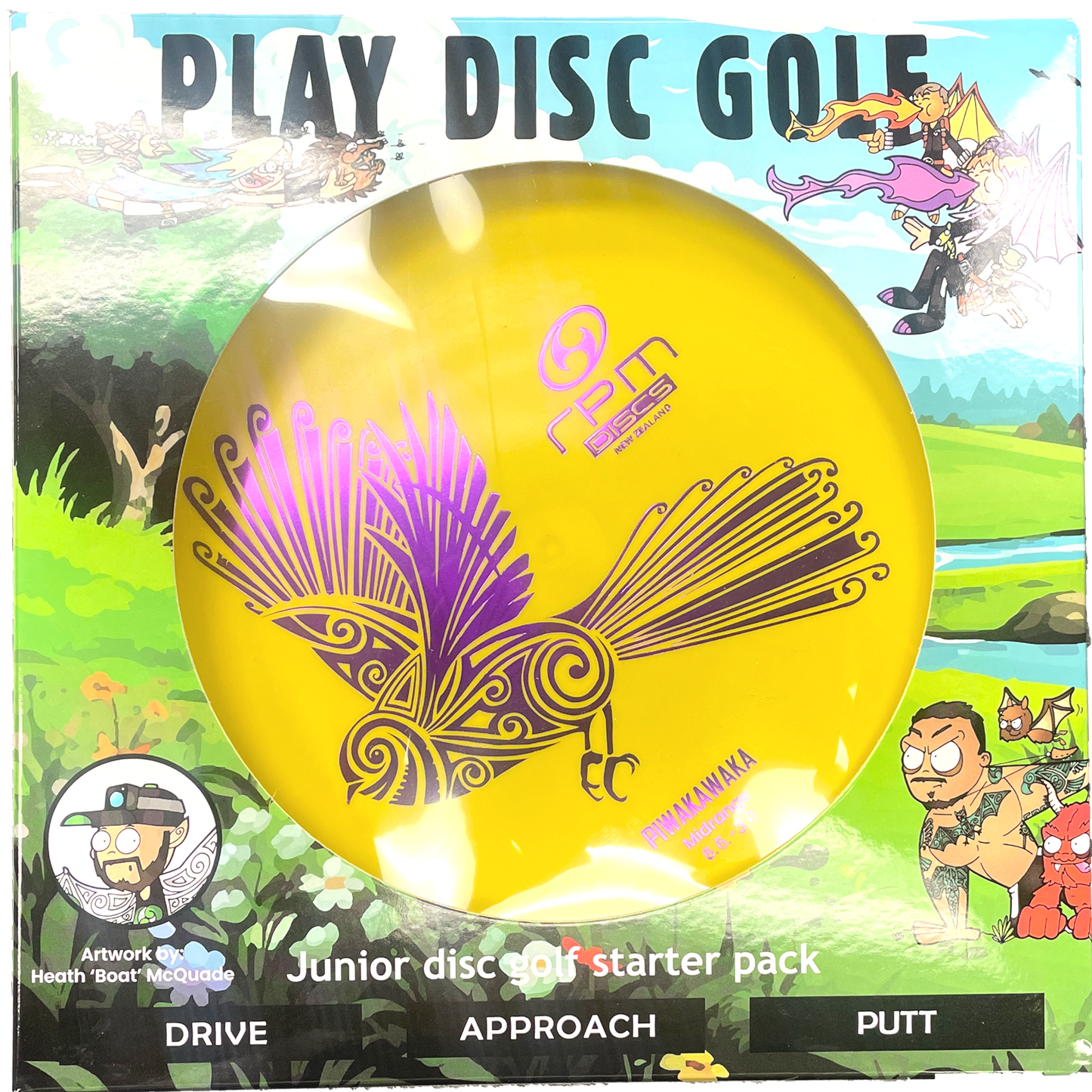 RPM Junior Disc Golf Set - 2-Disc Set