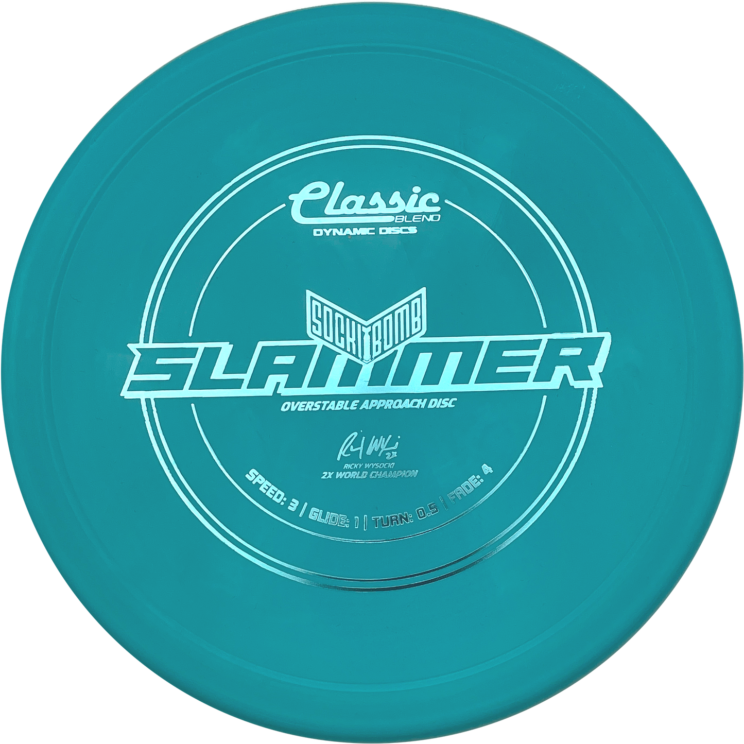 Dynamic Discs Sockibomb Slammer - Classic - Turquoise